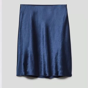 Babaton Slip Mini Skirt Starboard Size 0 Blue